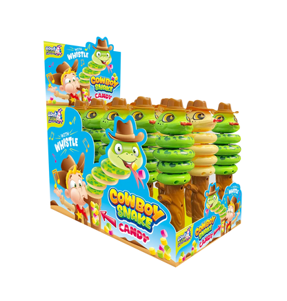 Sweet Flash Cowboy Snake Candy mit Pfeife