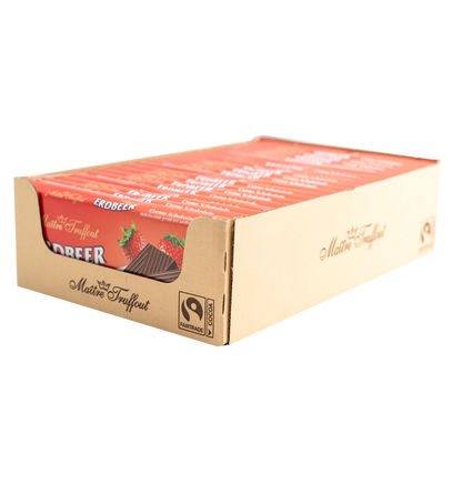 Maître Truffout Cremeschokolade Erdbeer 100 g