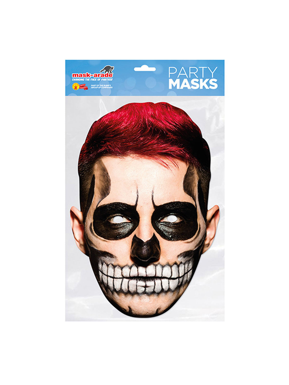 Rubies Day of the Dead Man Red Mask Maske