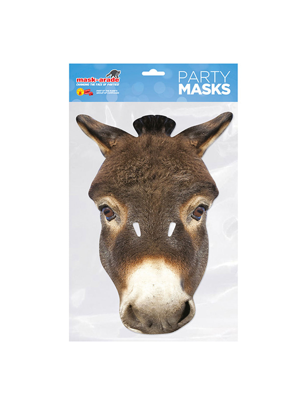 Rubies Donkey Tiermaske aus Karton mit Eselmotiv – Produktansicht