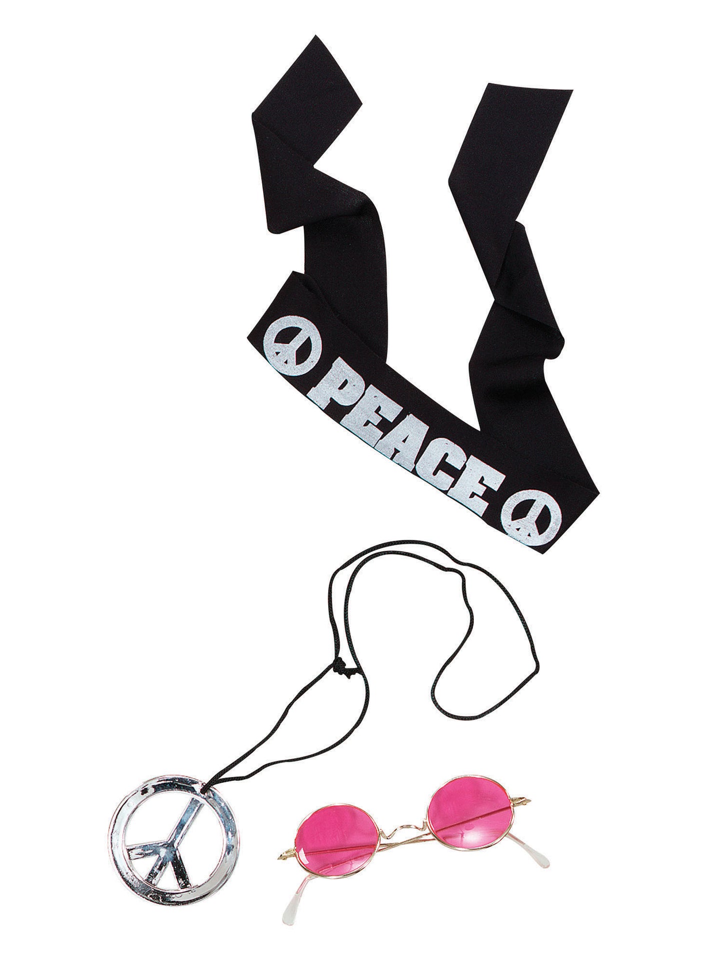Rubies Hippy Kit Kostüm-Set für Erwachsene DS018 – Produktansicht