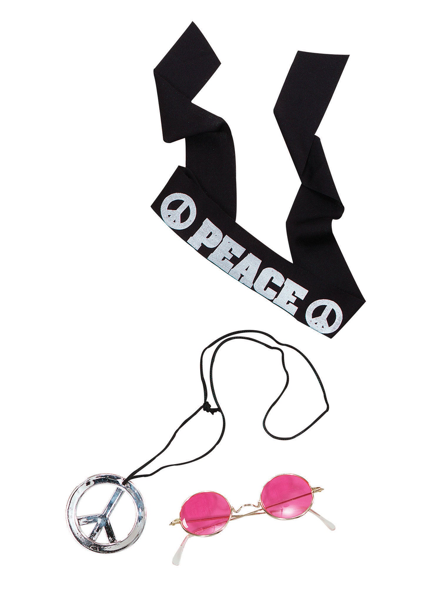 Rubies Hippy Kit Kostüm-Set für Erwachsene DS018 – Produktansicht