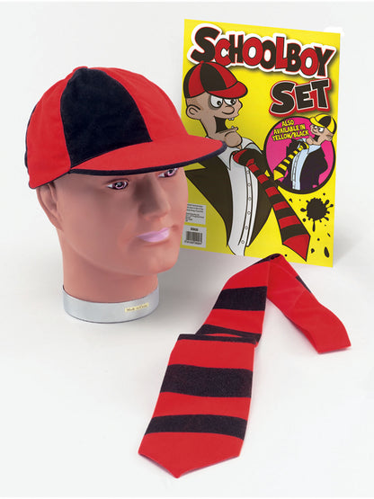 Rubies Schoolboy Set (Red/Blk & Yellow/Blk) Disguise Kits