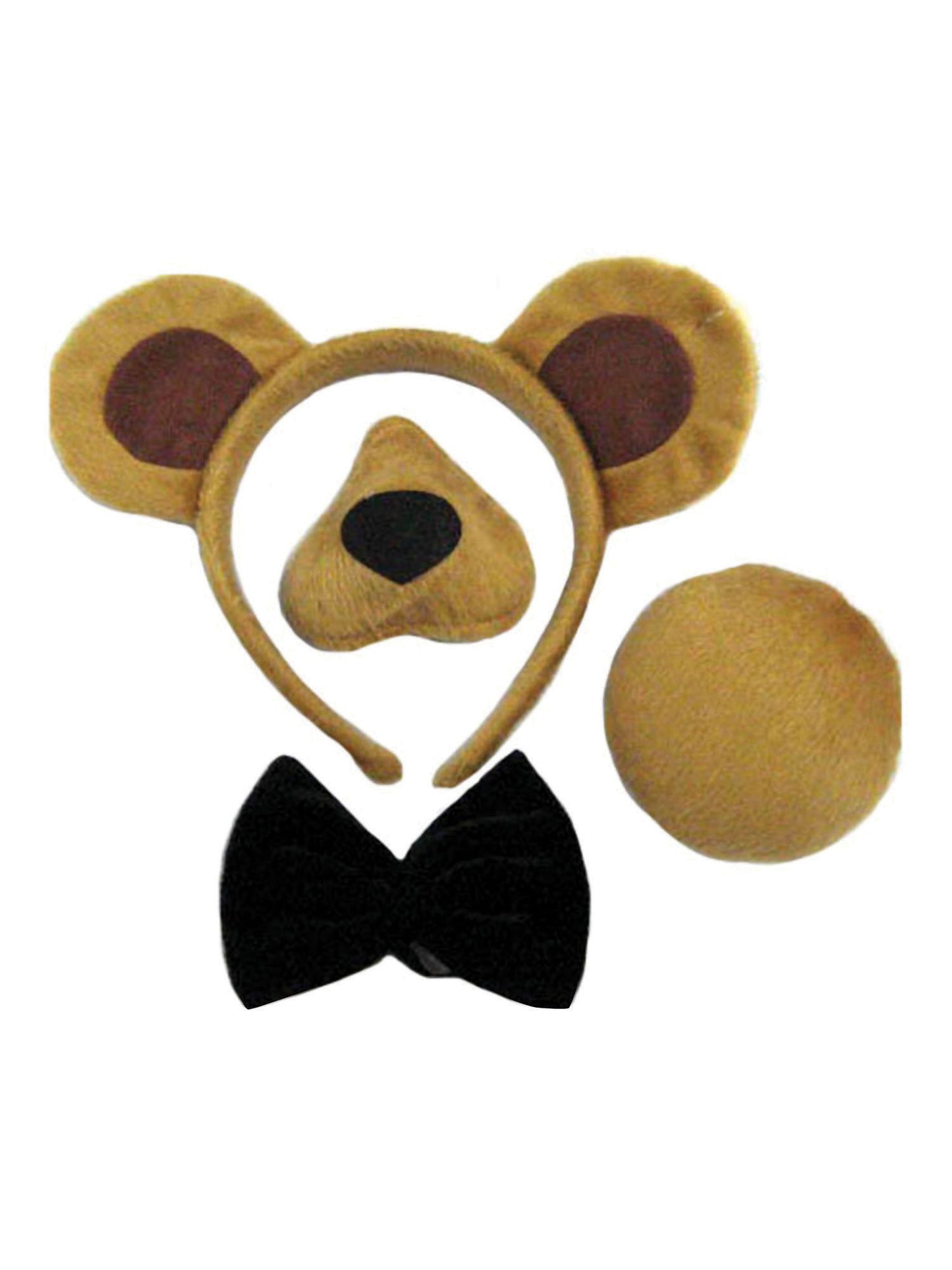 Rubies Rubies Bear Set (Ears, Nose, Tail & Bow Tie) Costume and Disguise Sets