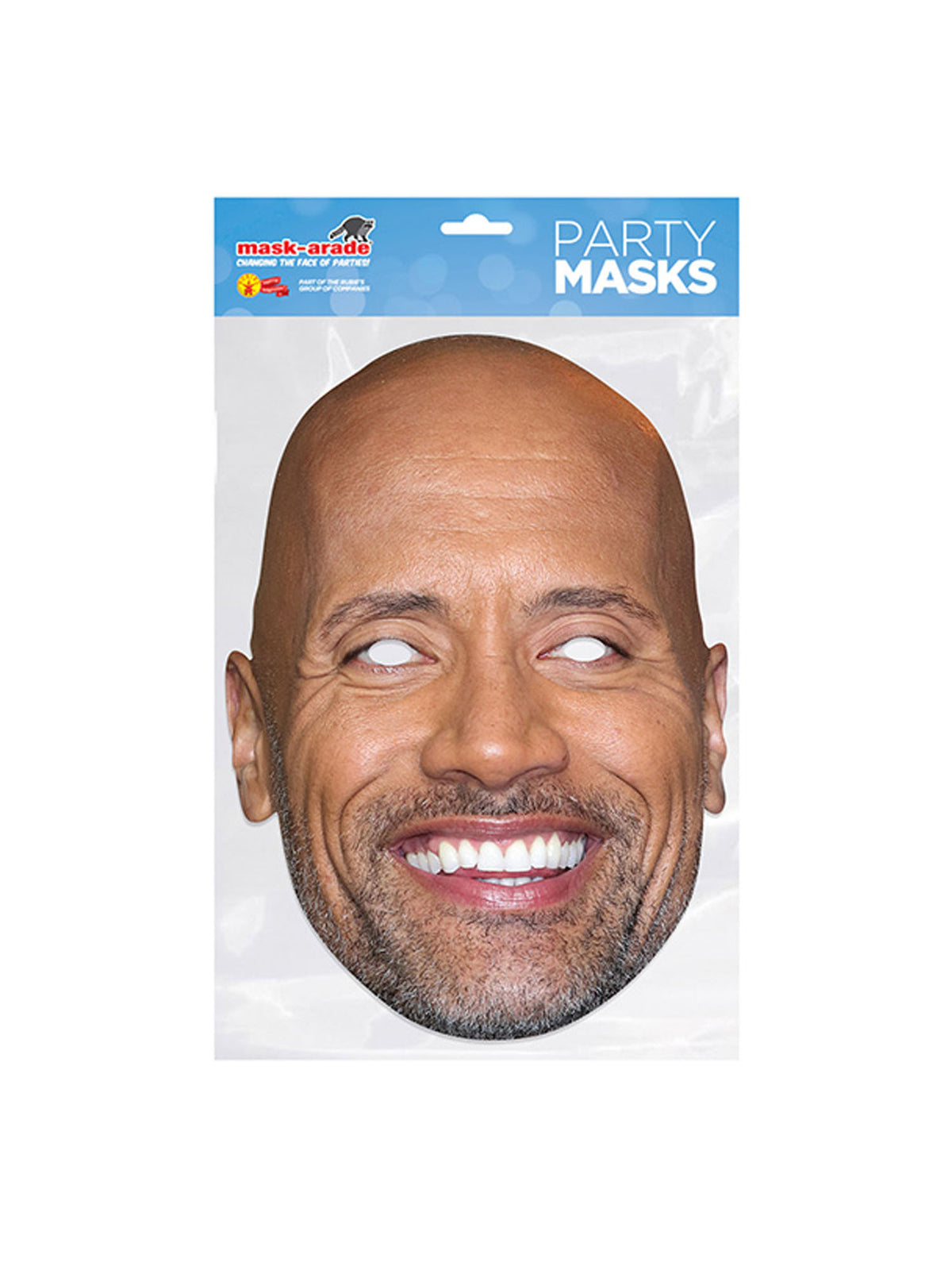 Rubies Dwayne Johnson Celebrity Face Mask Maske