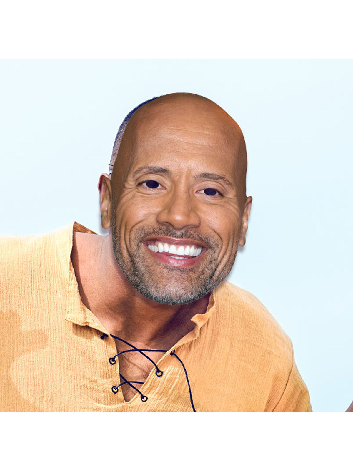 Rubies Dwayne Johnson Celebrity Face Mask Maske