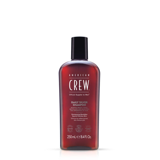 AMERICAN CREW AMERICAN CREW Daily Silver Shampoo 250 ml Silber Shampoo für tägliche Anwendung
