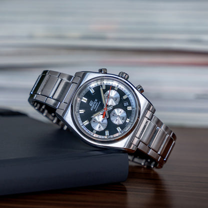 CASIO Edifice Motorsport Chronograph Black EFB-730D-1AVUEF – Detailansicht