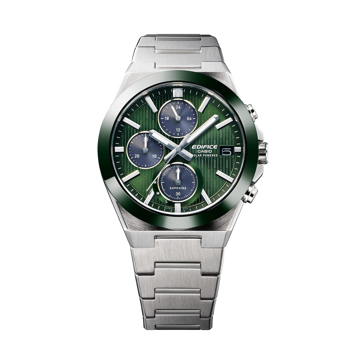 CASIO EDIFICE Mod. SOLAR POWERED CHRONOGRAPH - GREEN
