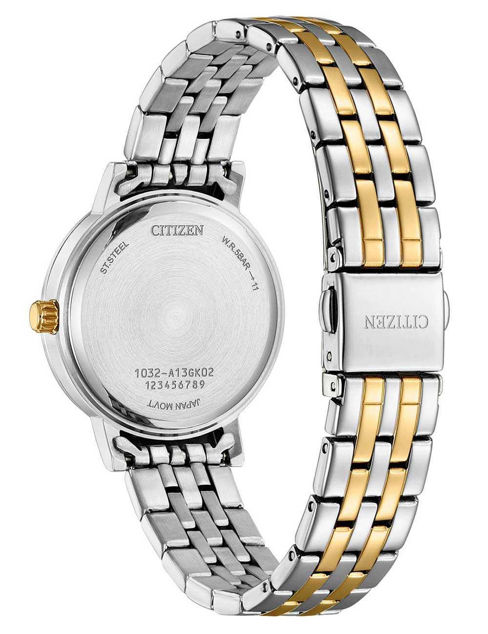 CITIZEN EL3106-59D Damenuhr – Seitenansicht
