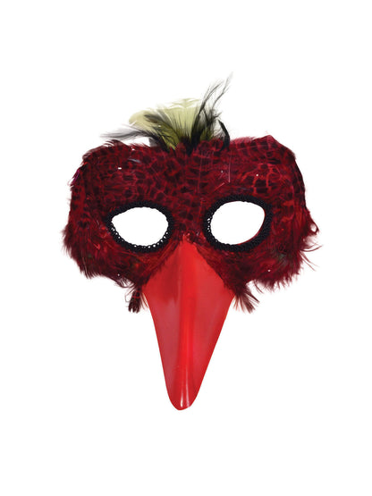 Rubies Bird Feather/Plastic Beak(3 Colours) Eye Masks