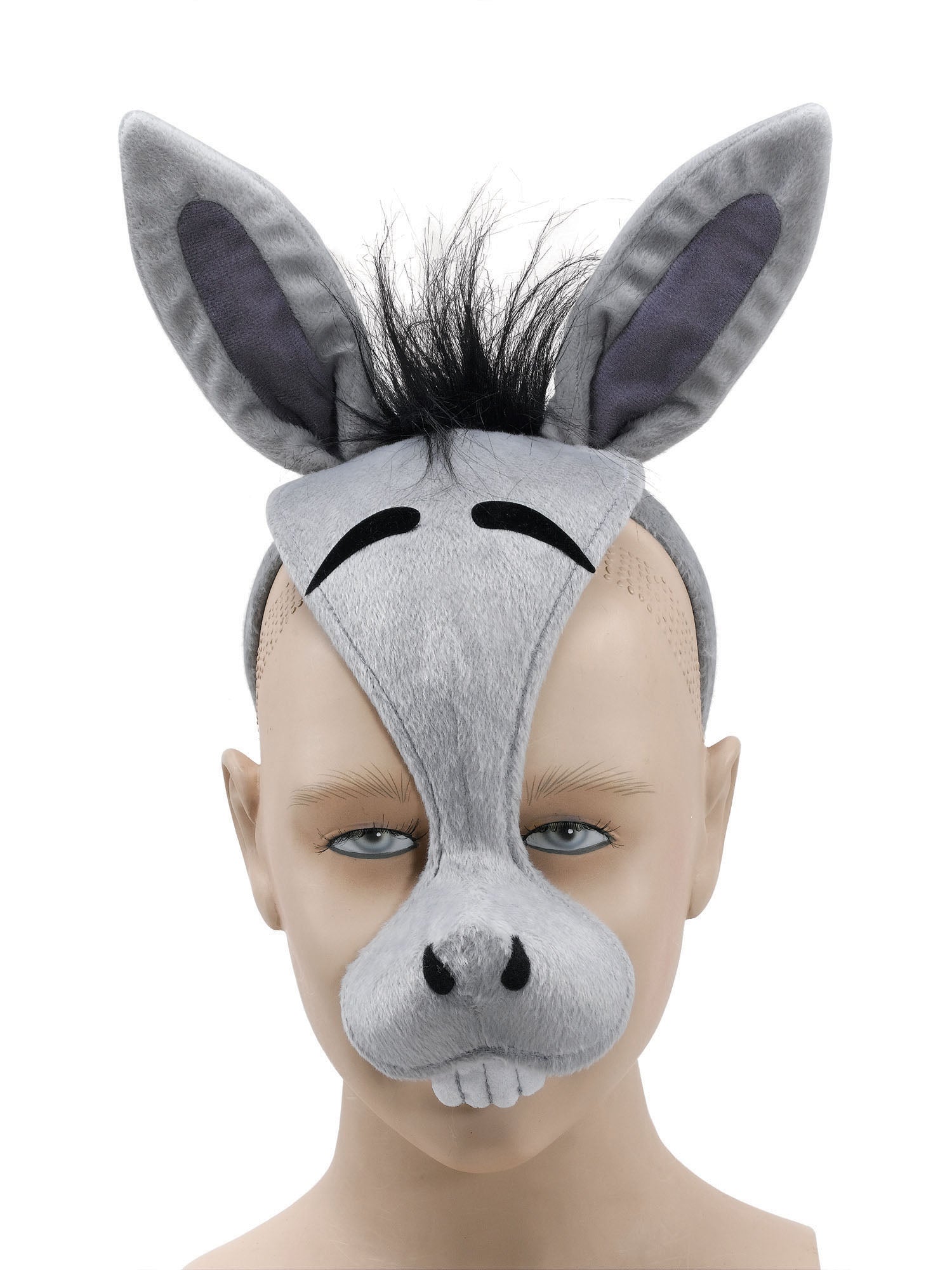 Rubies Donkey-Maske mit Sound für Erwachsene