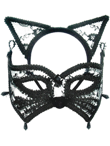 Rubies Rubies Cat With Ears Eye Masks