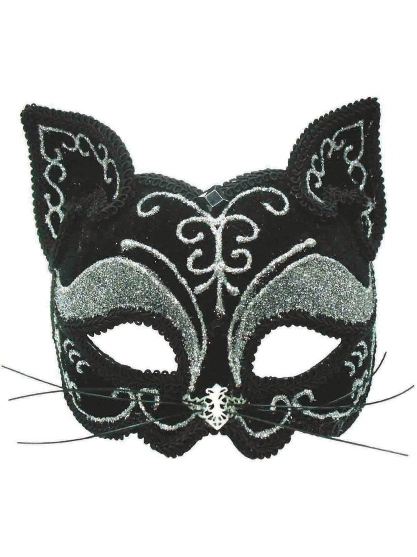 Rubies Rubies Black Cat Decorative Eye Masks