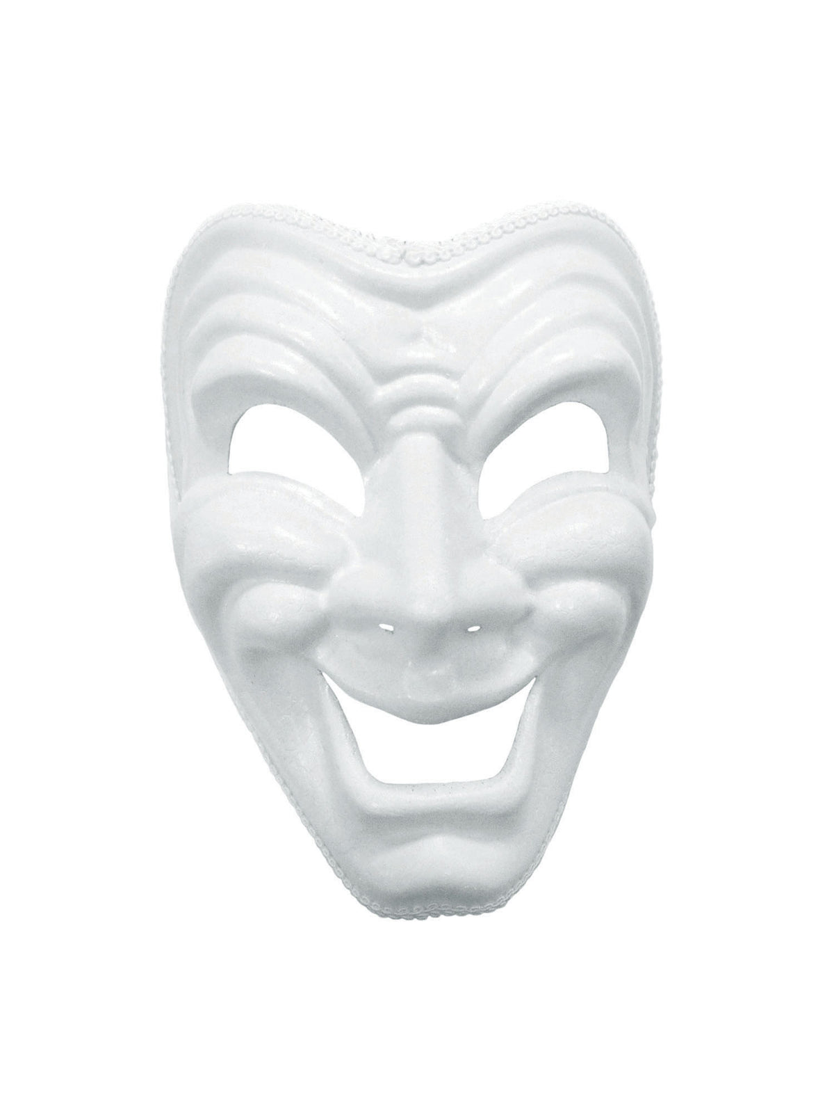 Rubies Happy Mask White (H/B) Eye Masks
