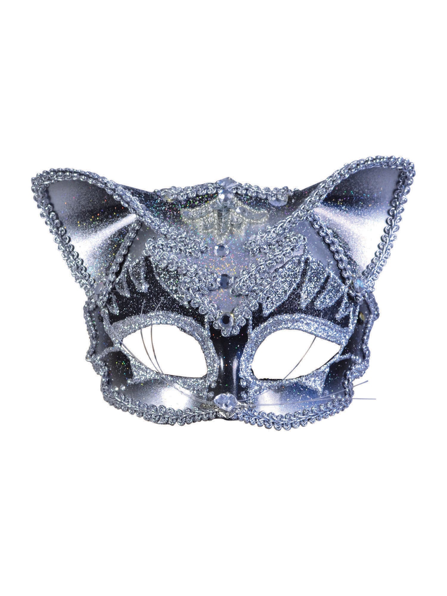 Rubies Jewelled Cat Eye Mask Katzen-Augenmaske für Erwachsene