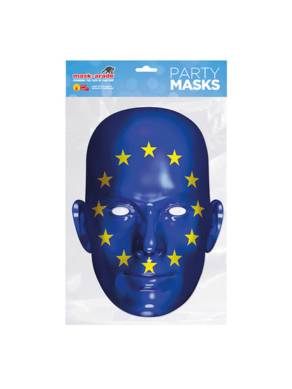 Rubies European Union Flag Mask Maske