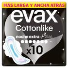 EVAX EVAX Cottonlike Compresas Noche Extra mit Flügeln 10 Stück Kosmetik
