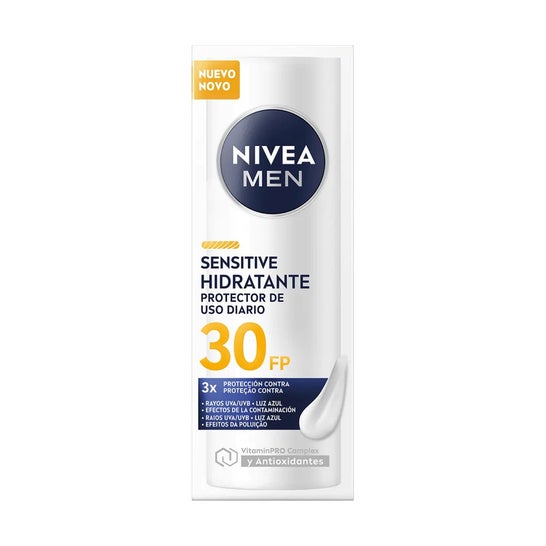 NIVEA MEN Sensitive Feuchtigkeitscreme SPF 30 50 ml