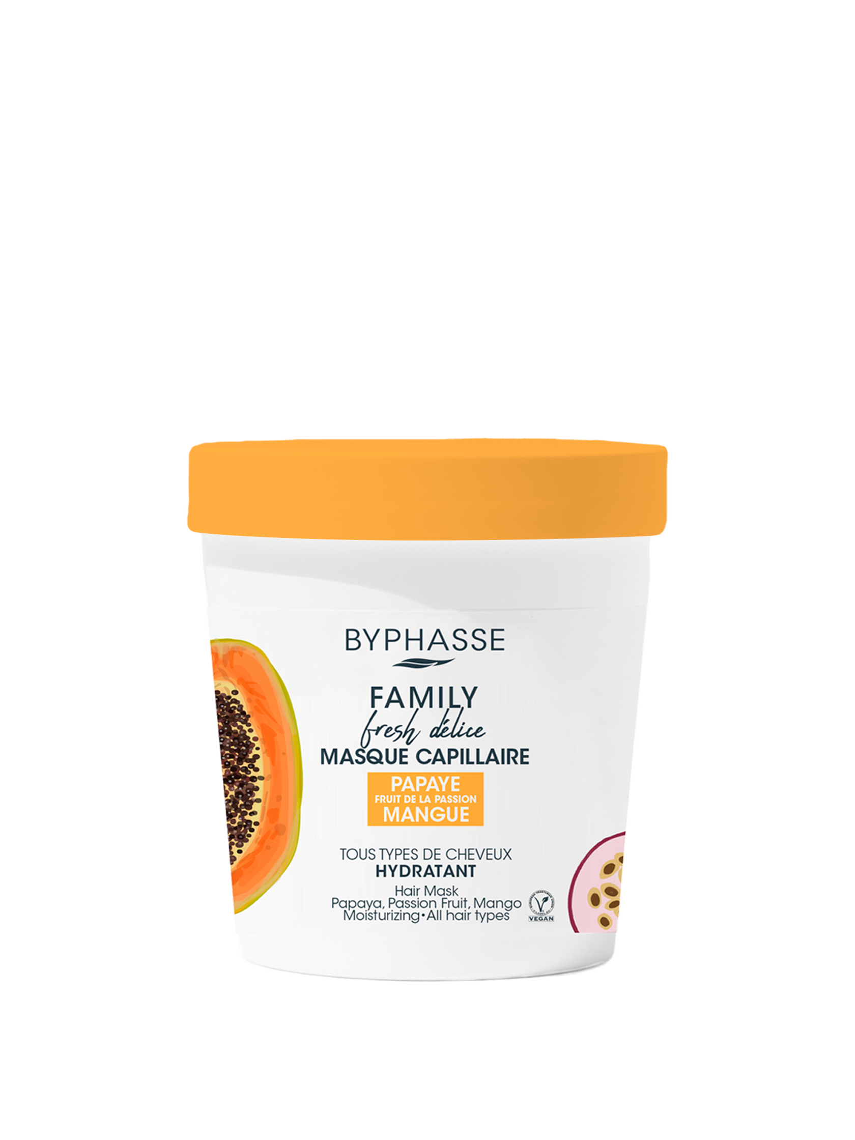BYPHASSE BYPHASSE Family Fresh Delice Haarmaske für alle Haartypen 250 ml Kosmetik