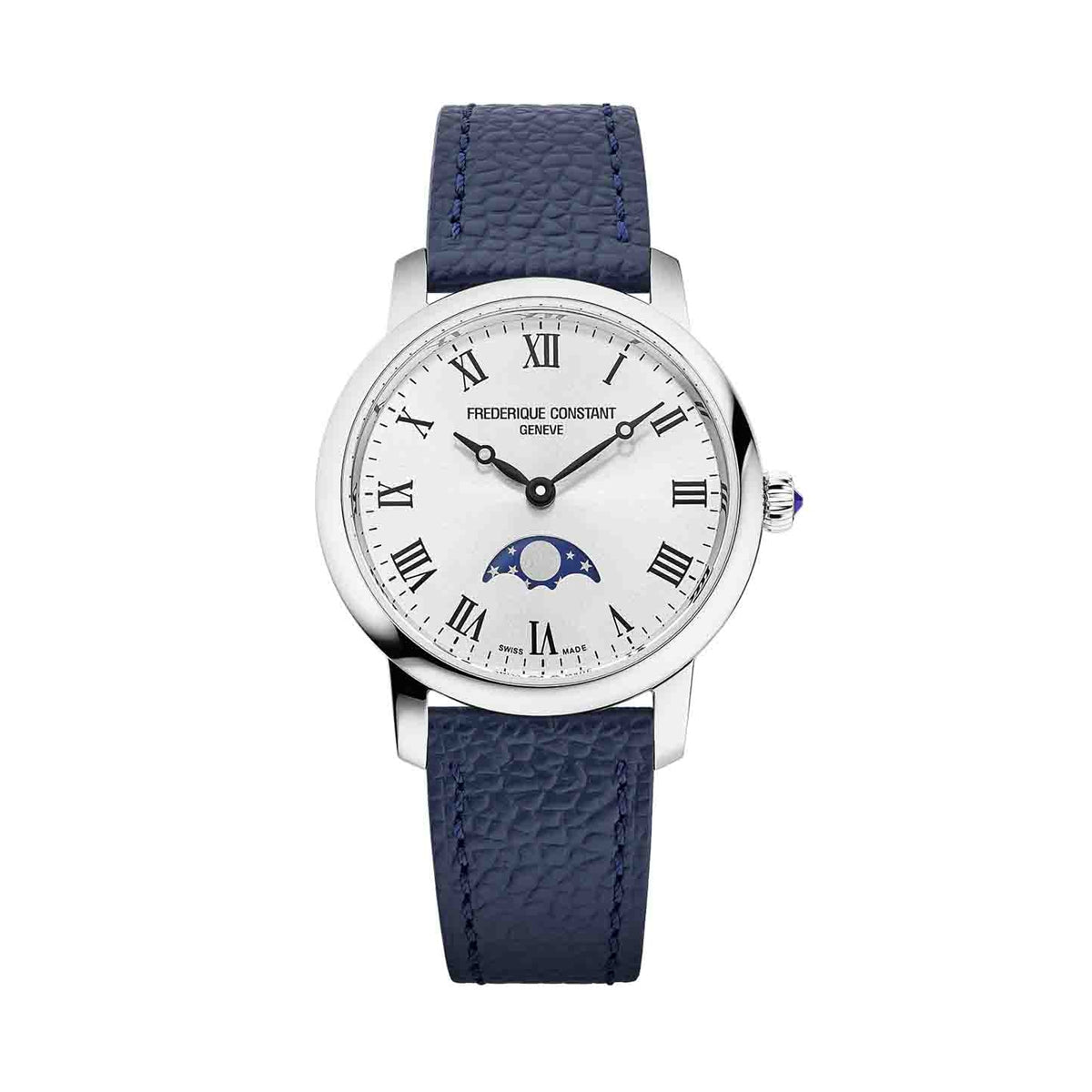 FREDERIQUE CONSTANT Slimline Moonphase Uhr FC-206RS1S6 – Produktansicht