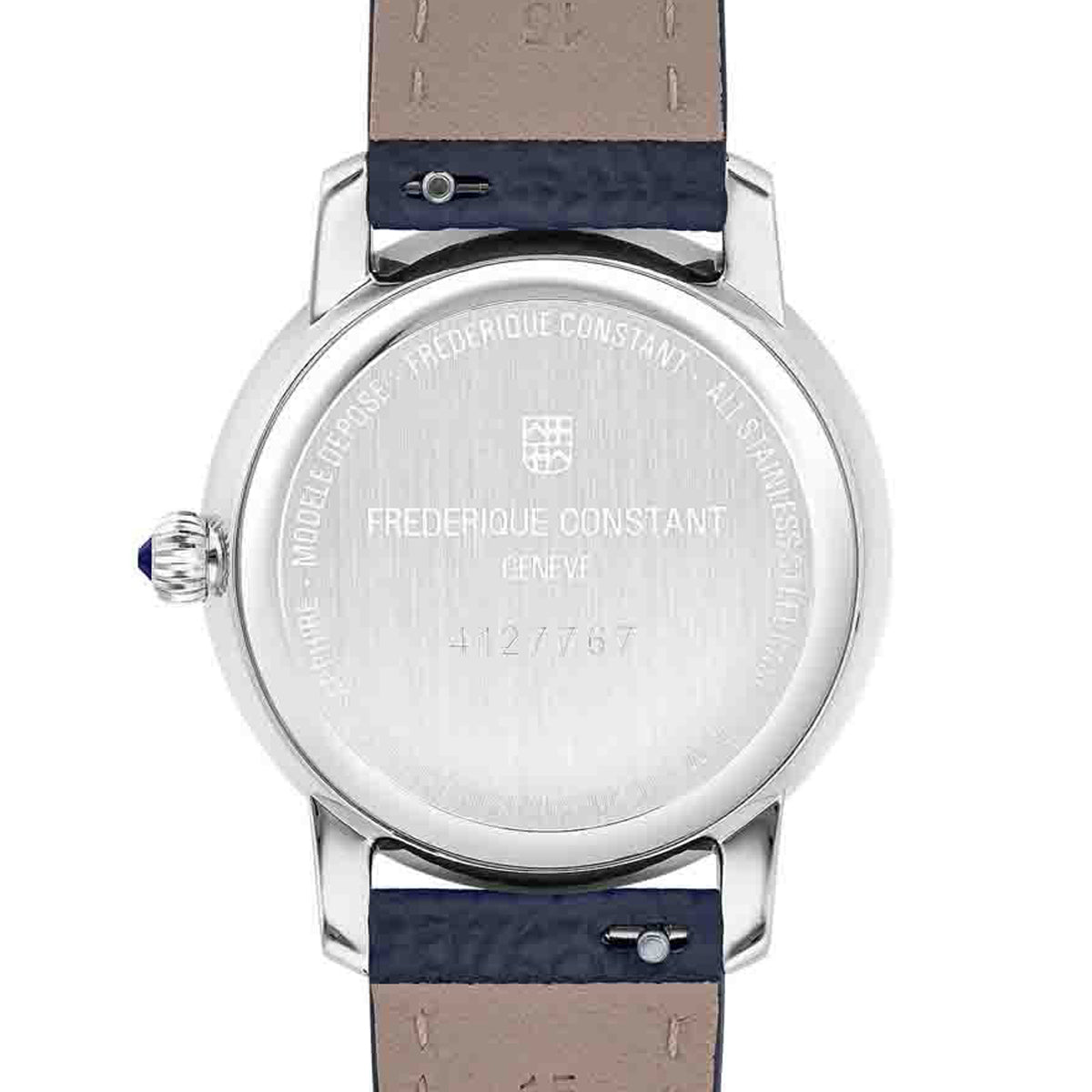 FREDERIQUE CONSTANT Slimline Moonphase Uhr FC-206RS1S6 – Seitenansicht