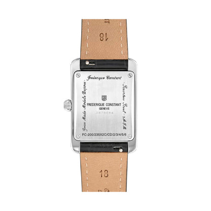 FREDERIQUE CONSTANT Classic Carrée Small Second Armbanduhr – Seitenansicht