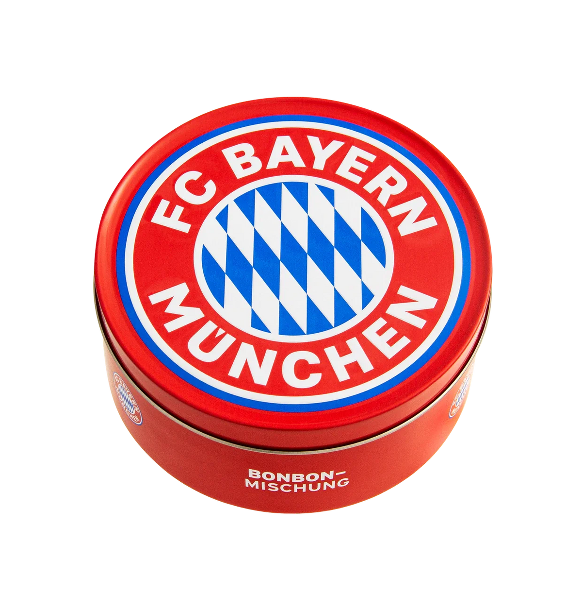 Woogie FC Bayern München Eis- und Kirschbonbons 200 g in Metalldose