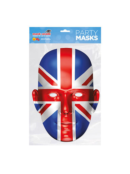 Rubies Union Jack Face Mask Maske