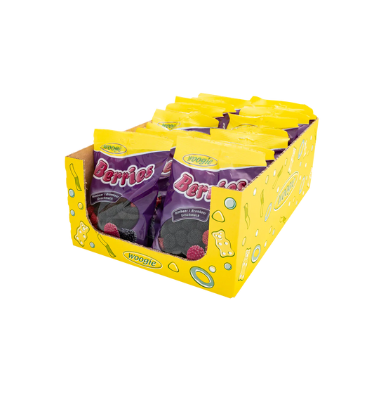 Fruchtgummibeeren-Auslese 300g Mit natürlichen Aromen und Fruchtsaft.