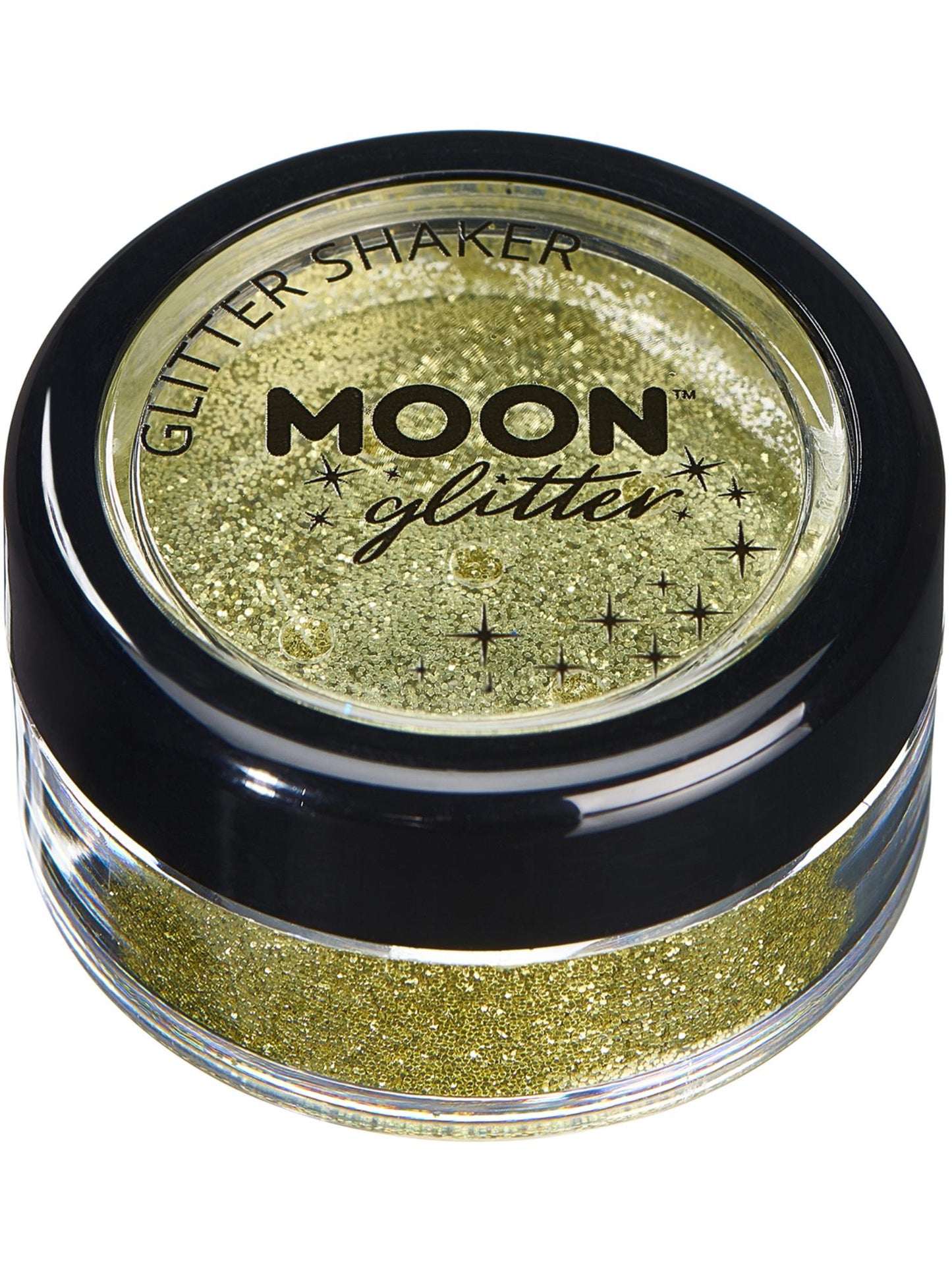 Smiffys Moon Glitter Classic Fine Glitter Shakers, Gold CD für Unisex