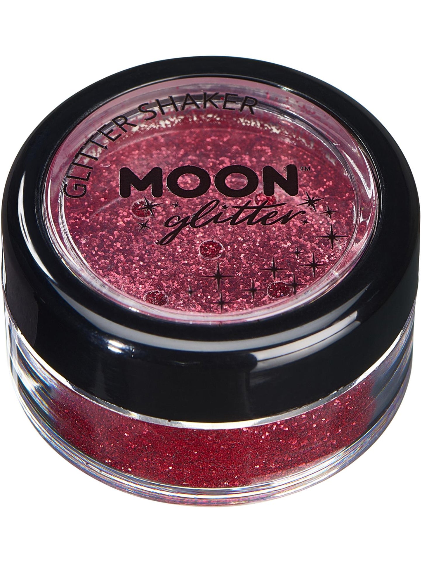 Smiffys Moon Glitter Classic Fine Glitter Shakers, Red CD für Unisex
