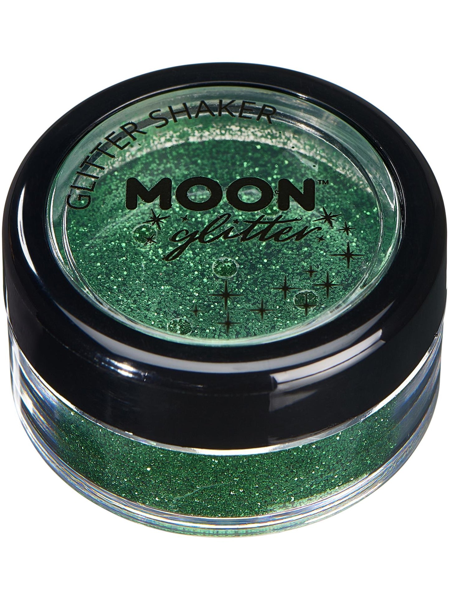 Smiffys Moon Glitter Classic Fine Glitter Shakers, Green CD für Unisex