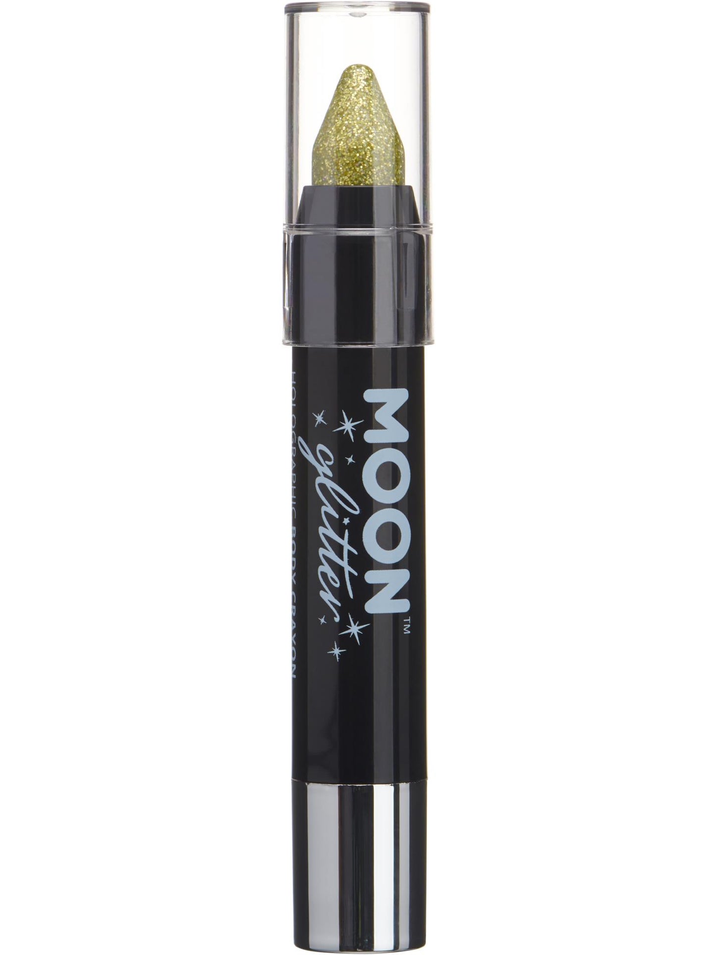 Smiffys Moon Glitter Holographic Body Crayons Gold 3,2 g