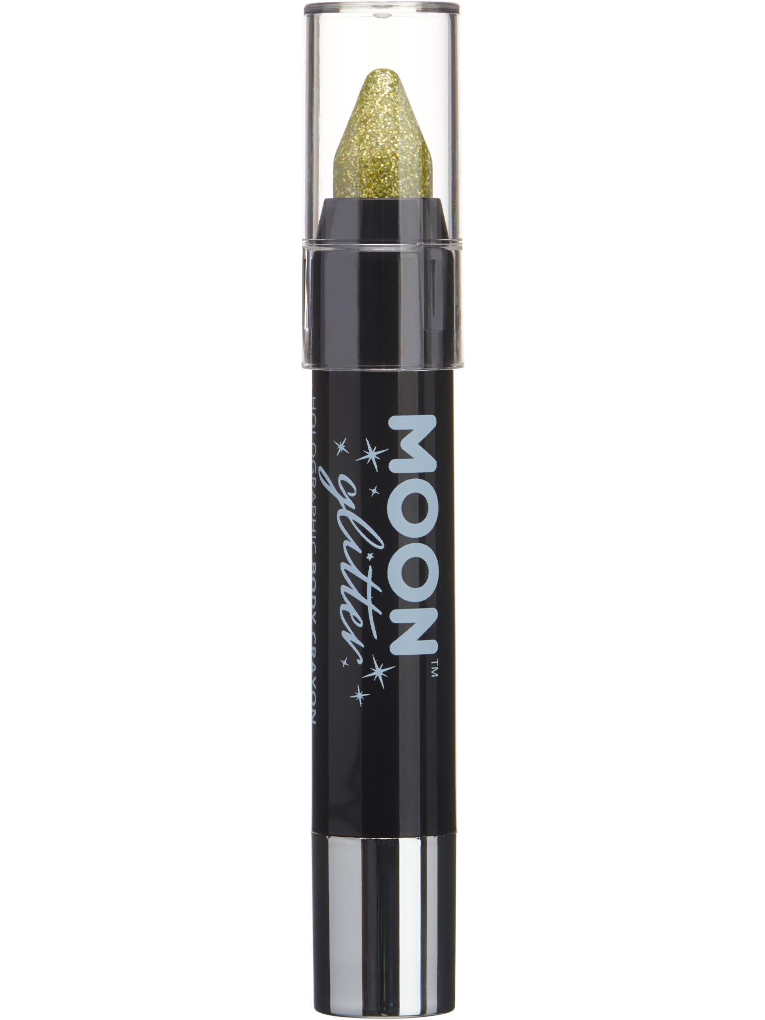 Smiffys Moon Glitter Holographic Body Crayons Gold 3,2 g
