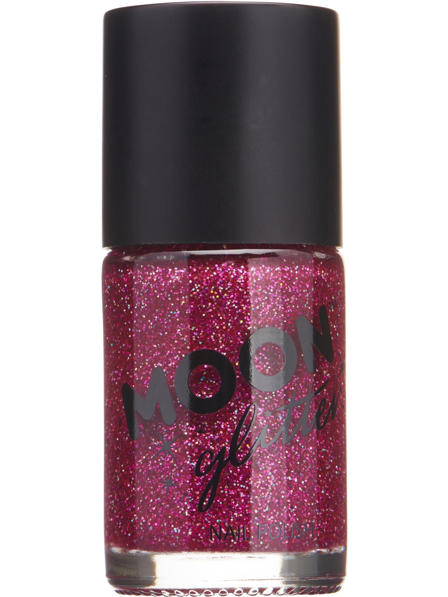 Smiffys Moon Glitter Holographic Nagellack Fuchsia 14 ml