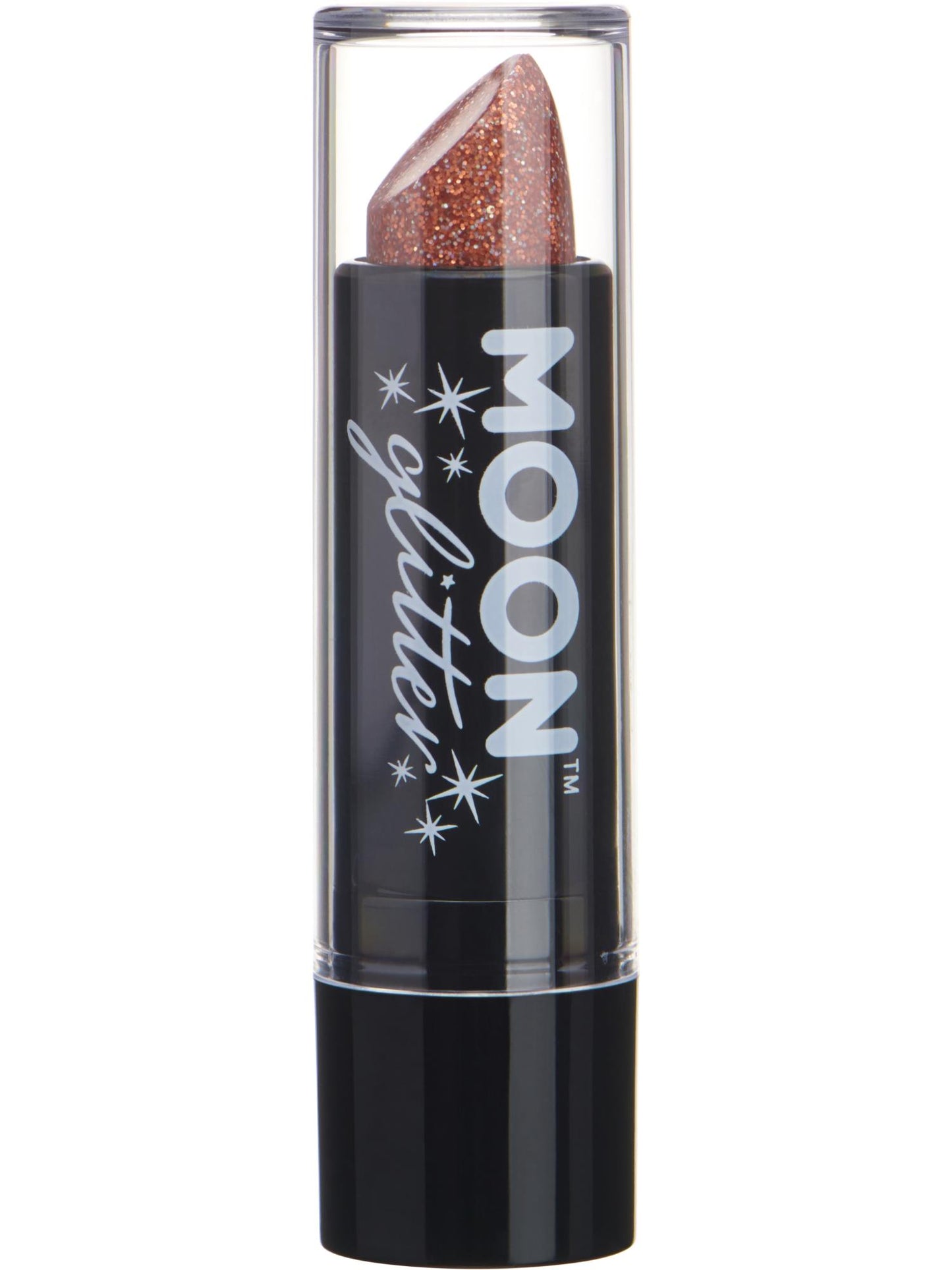 Smiffys Moon Glitter holografischer Glitter-Lippenstift Rose Gold 4,2 g