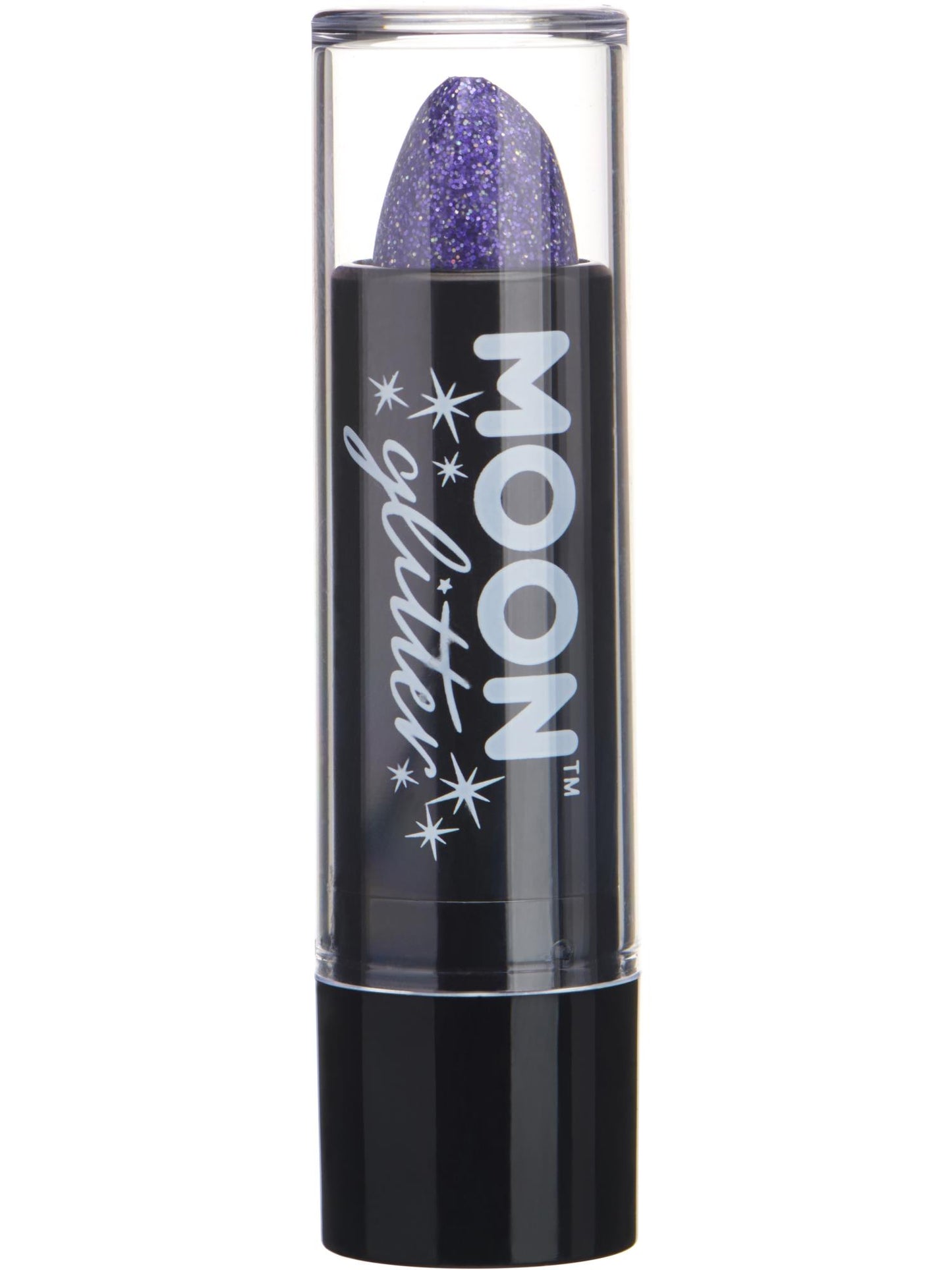 Smiffys Moon Glitter Holographic Glitter Lipstick Purple