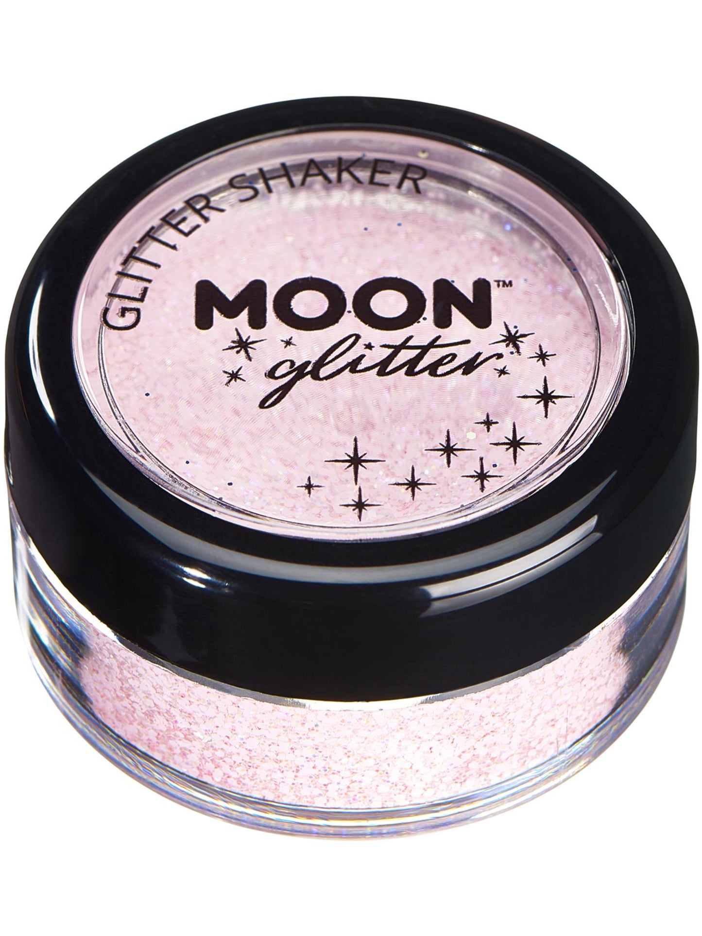 Smiffys Moon Glitter Pastel Glitter Shakers Baby Pink 5 g