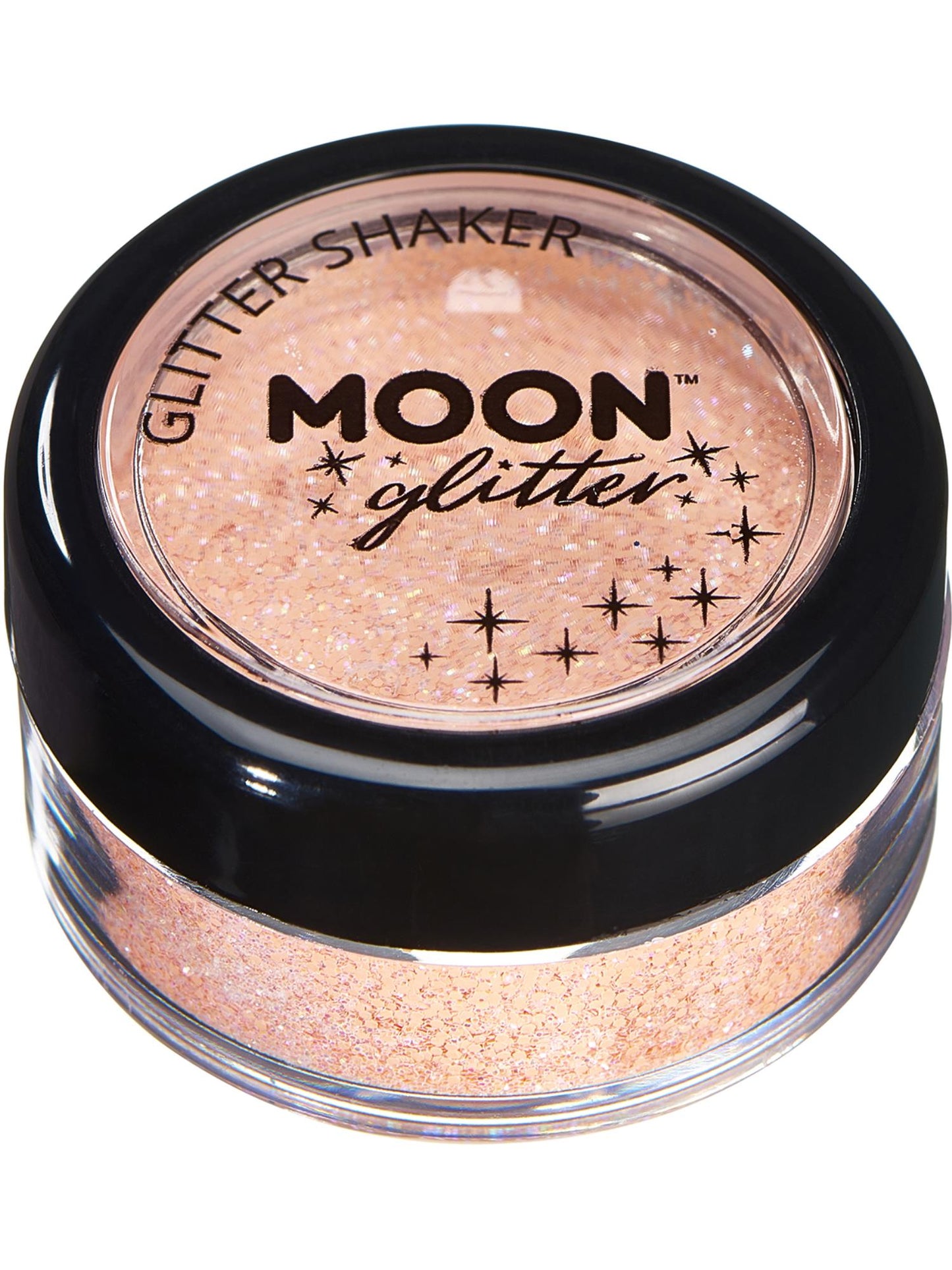 Smiffys Moon Glitter Pastel Glitter Shakers Peach Glitter 5 g