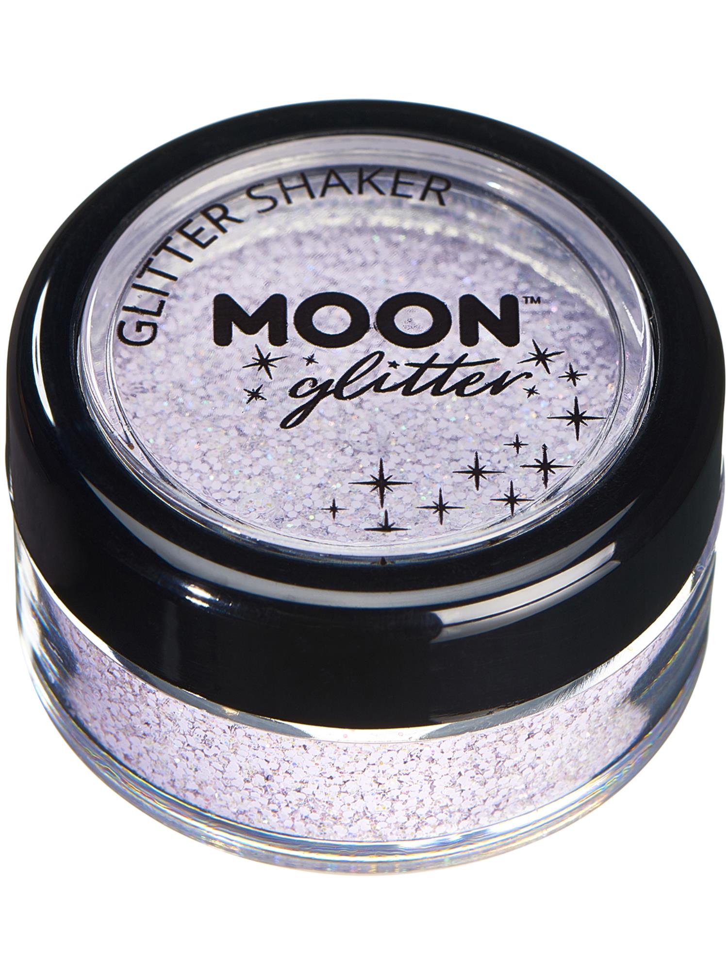 Smiffys Moon Glitter Pastel Glitter Shakers Lilac 5 g