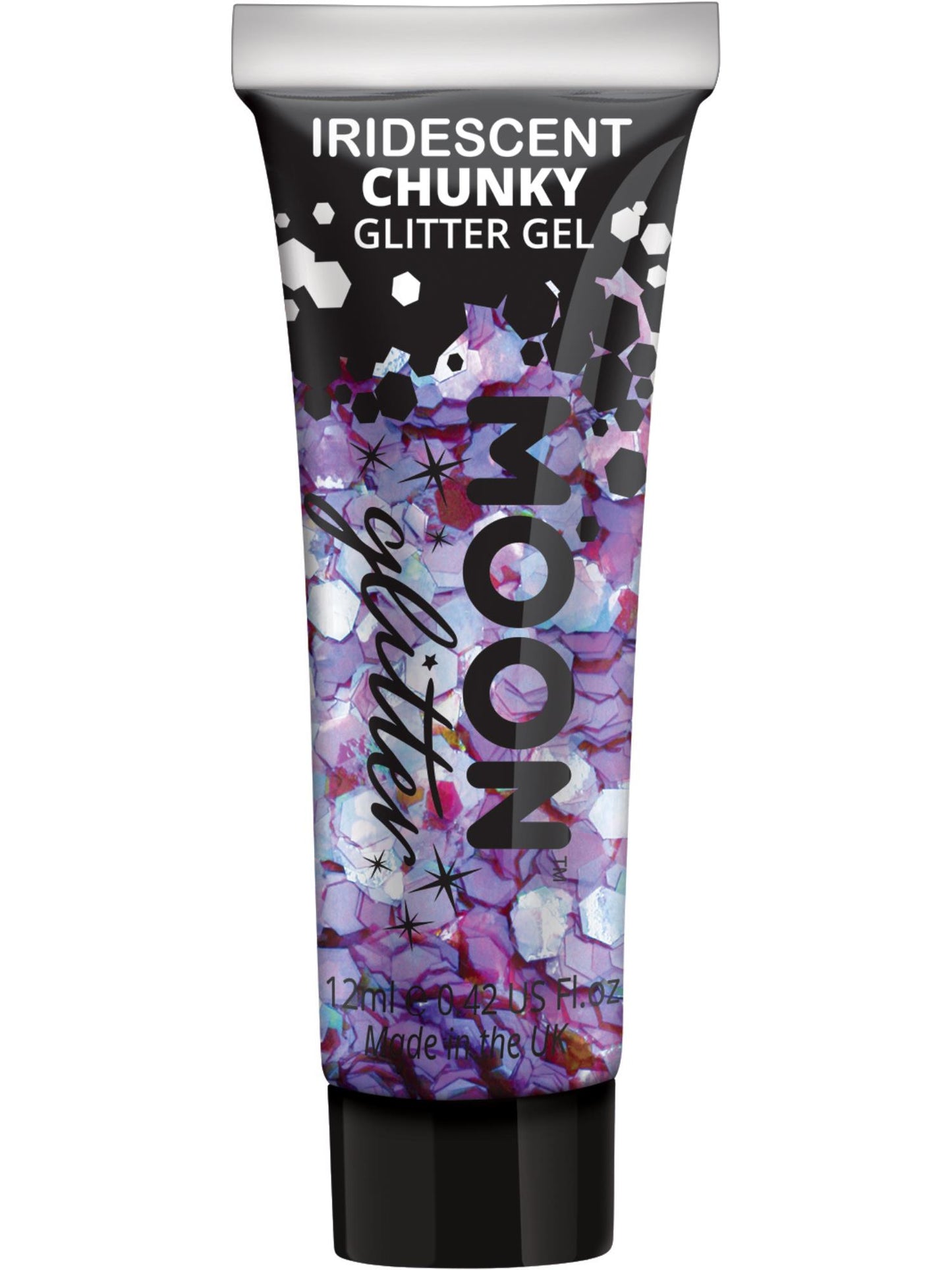 Smiffys Moon Glitter Iridescent Chunky Glitter Gel CD für Unisex