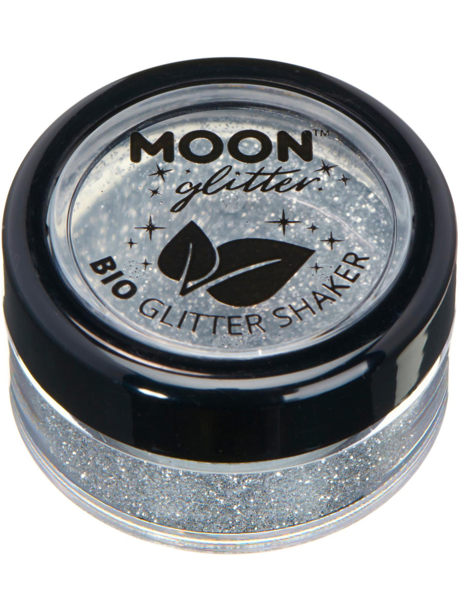 Smiffys Moon Bio-Glitter Shaker Silver 5 g