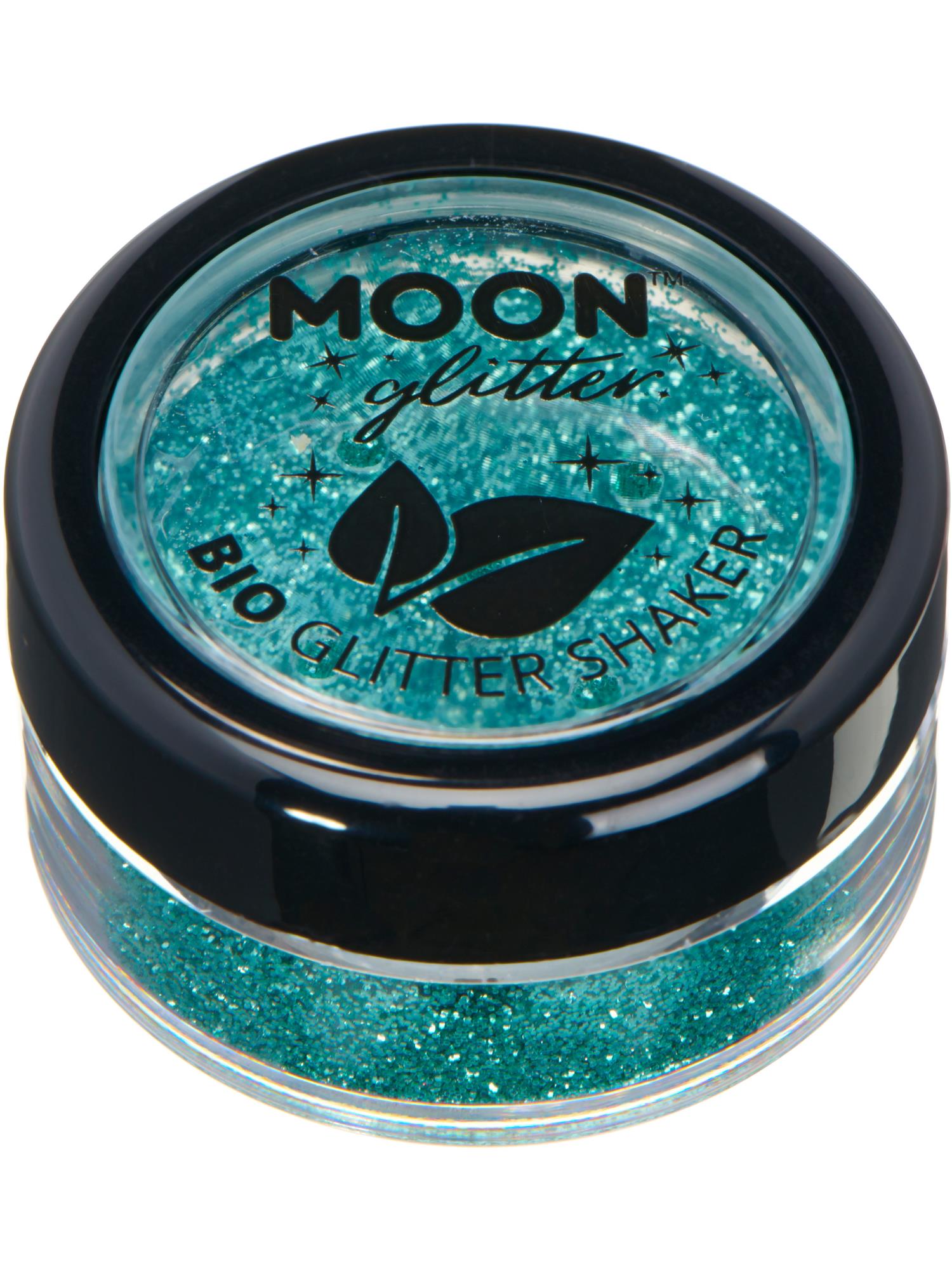 Smiffys Moon Glitter Bio-Glitzer Turquoise 5 g