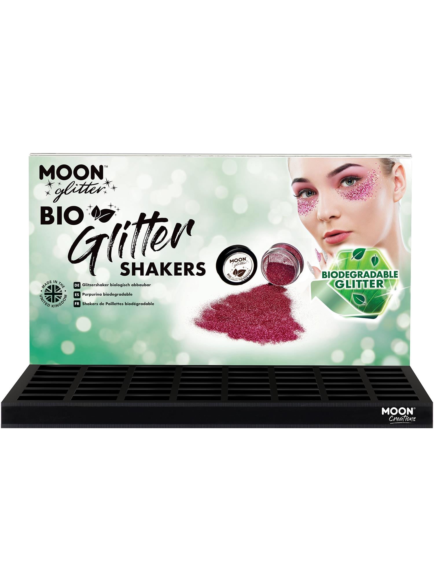 Smiffys Moon Glitter Bio Glitter Shakers G13788