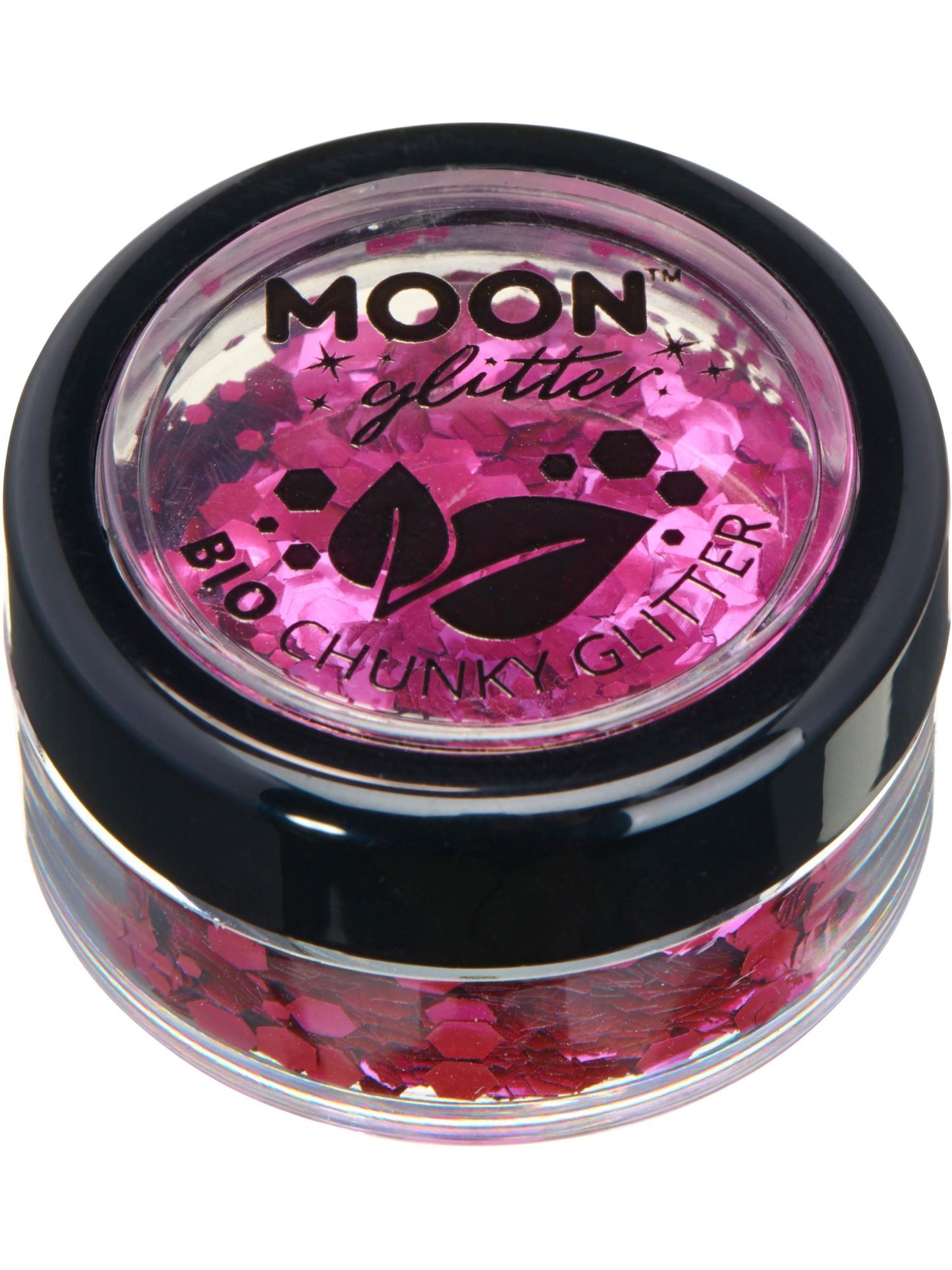 Smiffys Moon Glitter Bio Chunky Glitter Pink 3 g