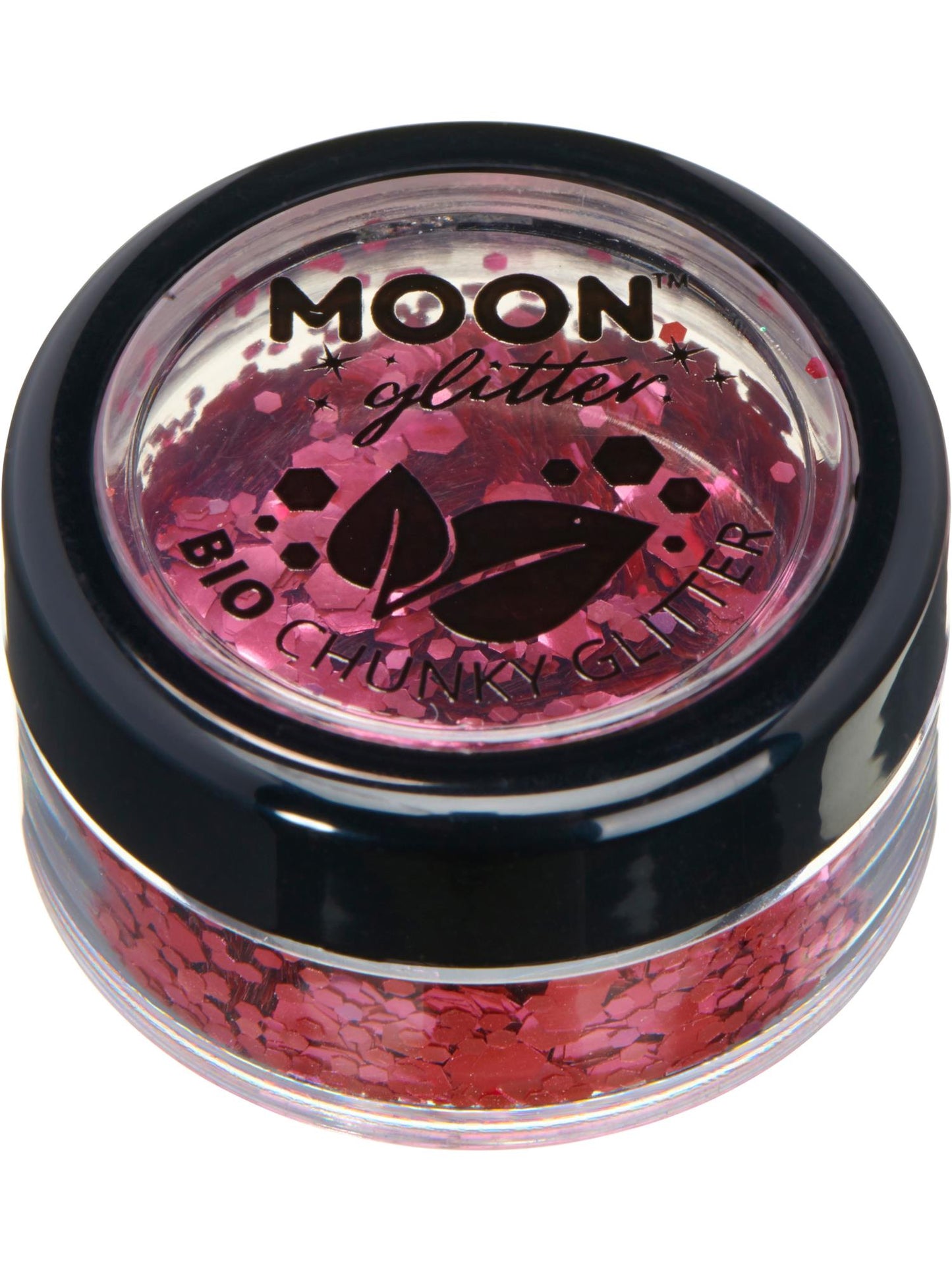 Smiffys Moon Glitter Bio Chunky Glitter, Dark Rose CD für Unisex