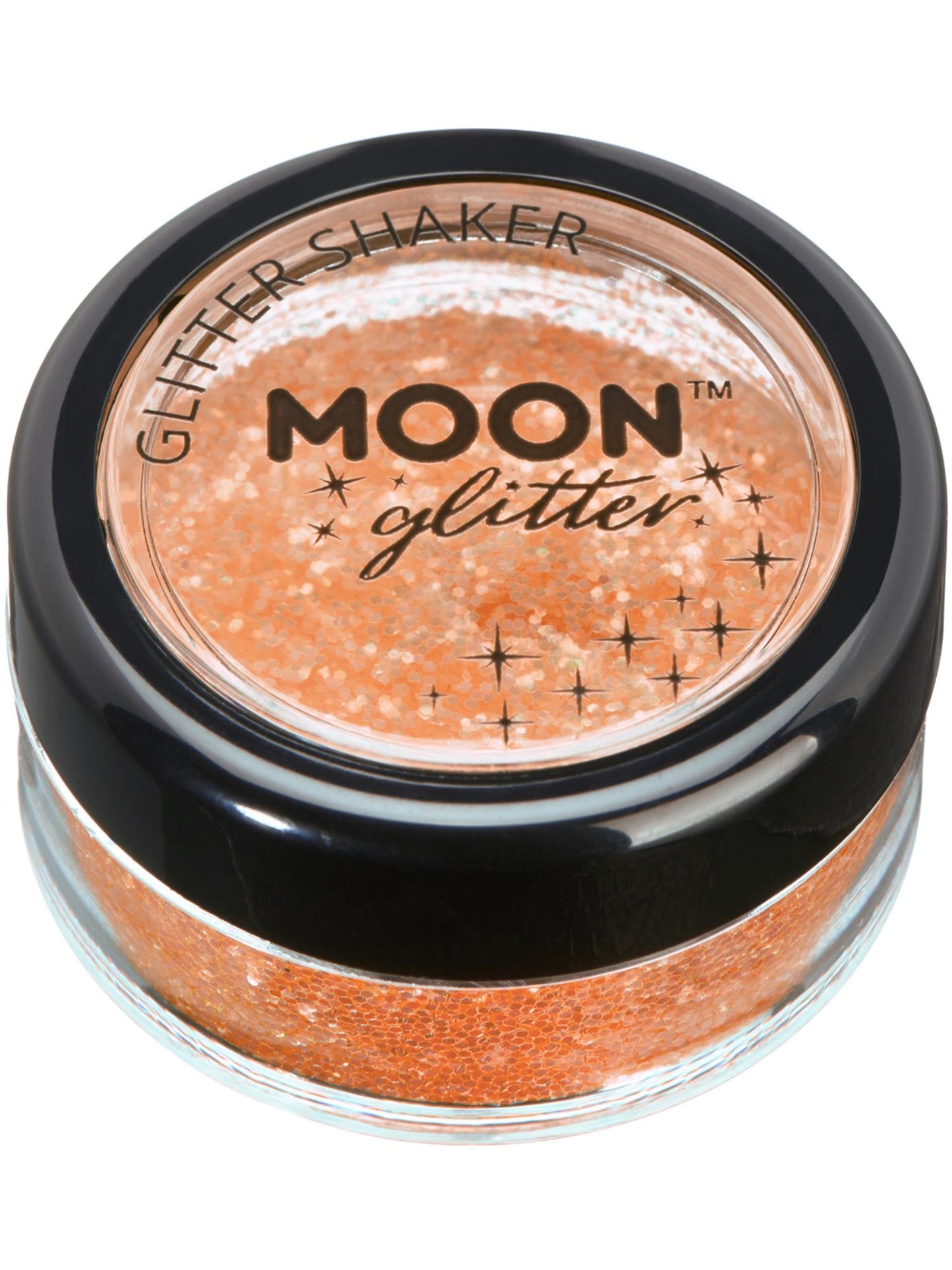 Smiffys Moon Glitter Iridescent Glitter Shakers Orange 5 g