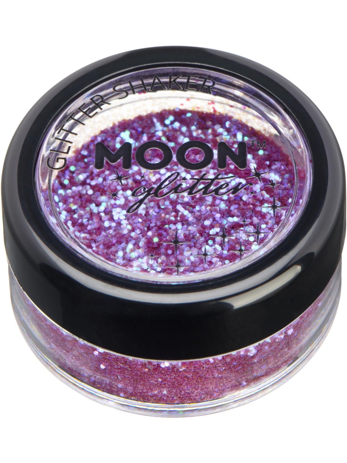 Smiffys Moon Glitter Iridescent Glitter Shakers, Purple CD für Unisex