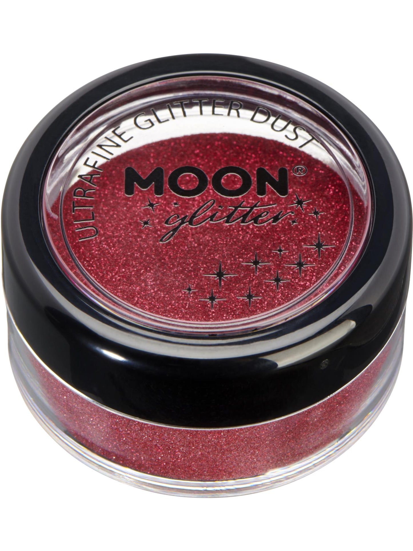 Smiffys Moon Glitter Classic Ultrafine Glitter Dust roter Glitzerstaub 5 g